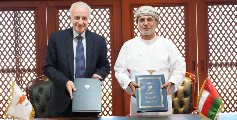 Signing the Agreement on the Avoidance of Double Taxation between the Governments of the Sultanate of Oman and the Republic of Cyprus